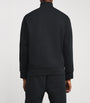 Polo Ralph Lauren Black Cotton-Blend Zip-Up Sweatshirt