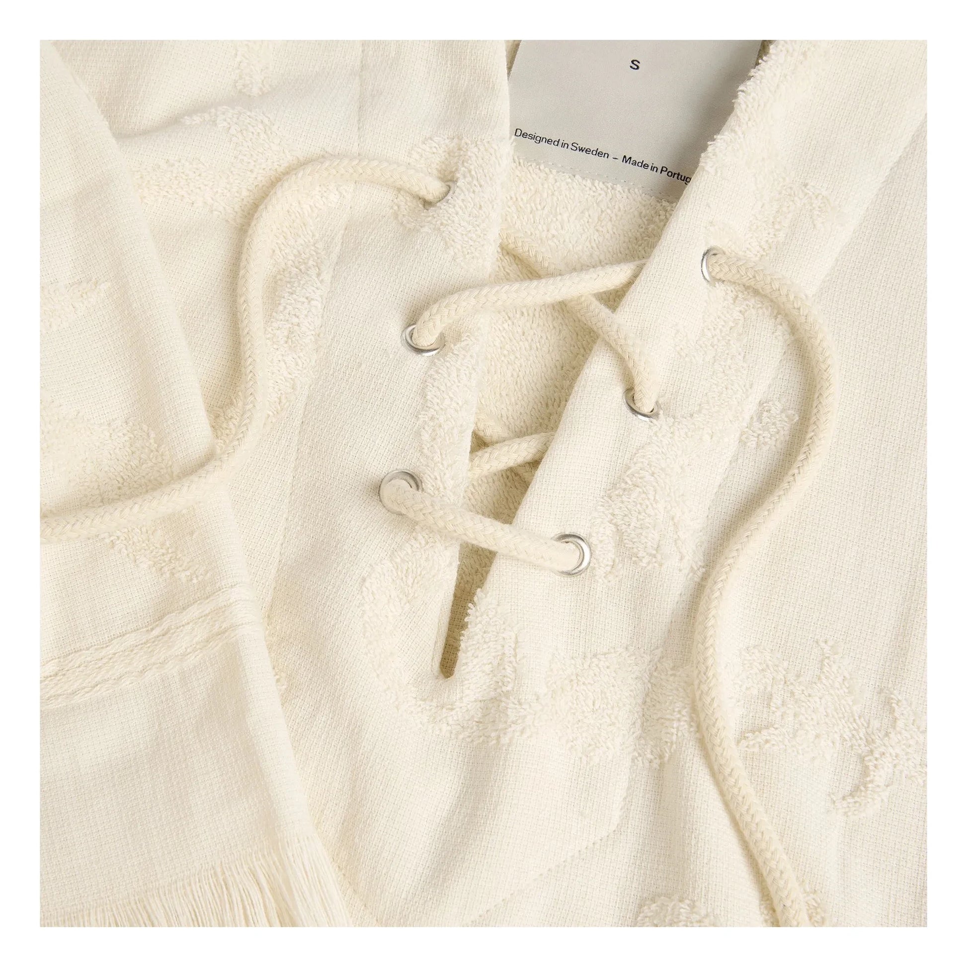OAS - Fosca Miki Textured Dress | Ecru