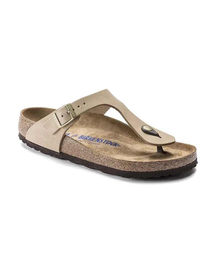 Nubuk Birkenstock Gizeh SFB Terlik