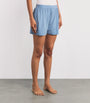 Blue Loose Boxer Shorts