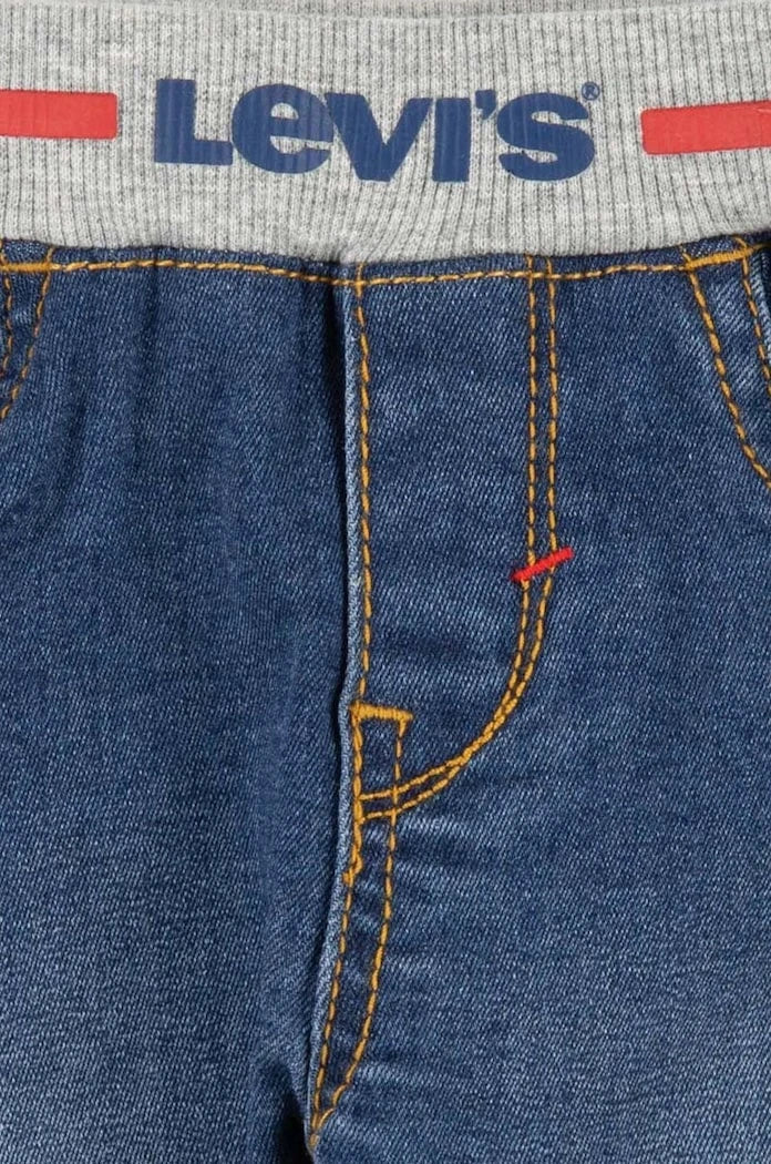 Детски дънков къс панталон Levi's