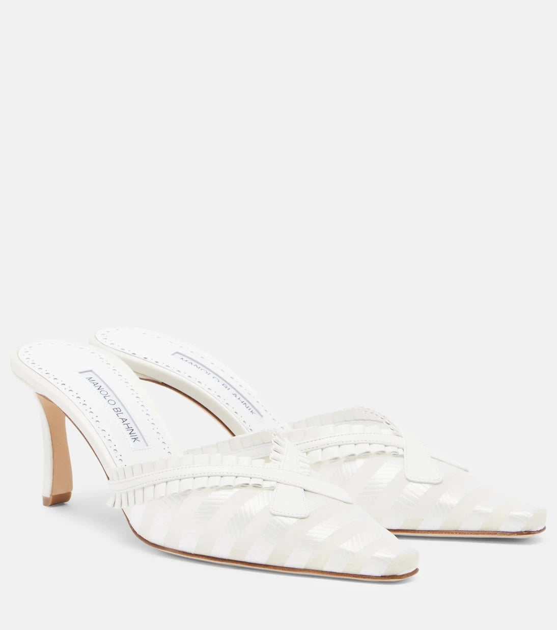 Manolo Blahnik - Voluptia organza mules