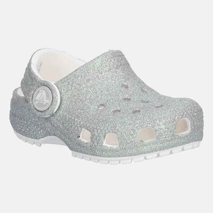 Чехли Crocs CLASSIC IRIDESCENT GLITTER CLOG KIDS