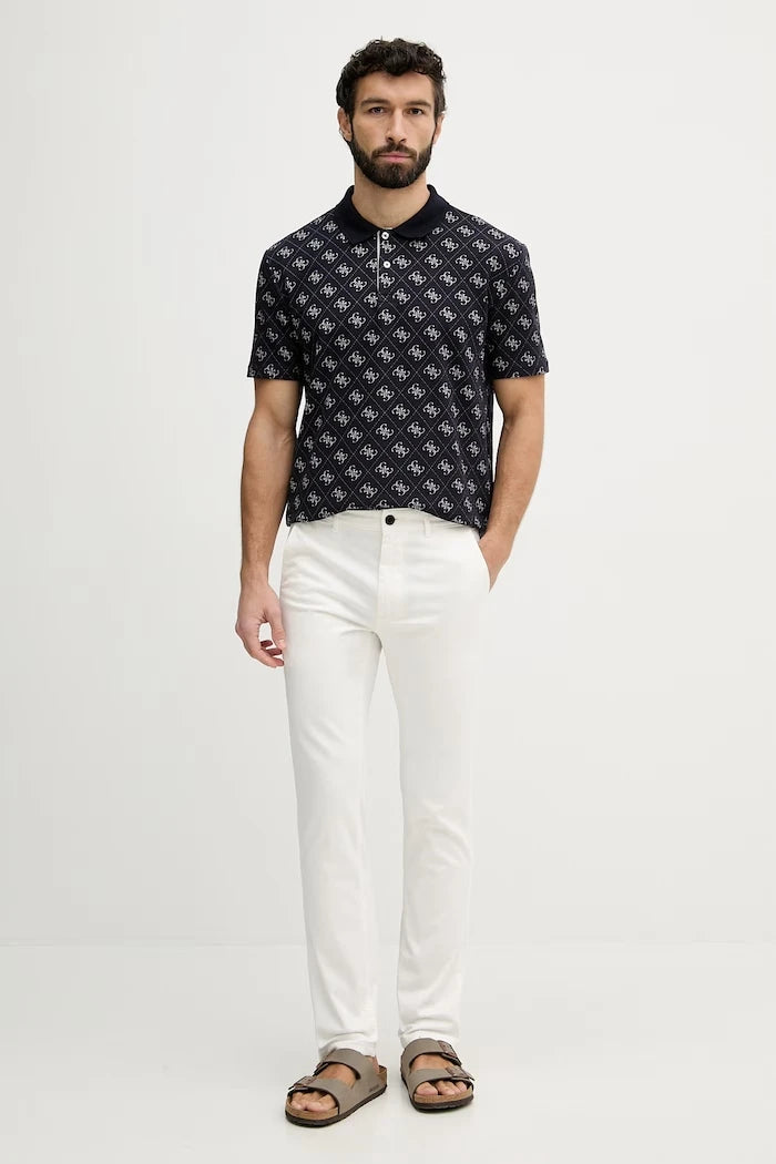 Guess тениска с яка мъжка