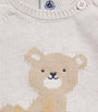 Petit Bateau Wool-Cotton Sweater and Trousers Set (1-18 Months)