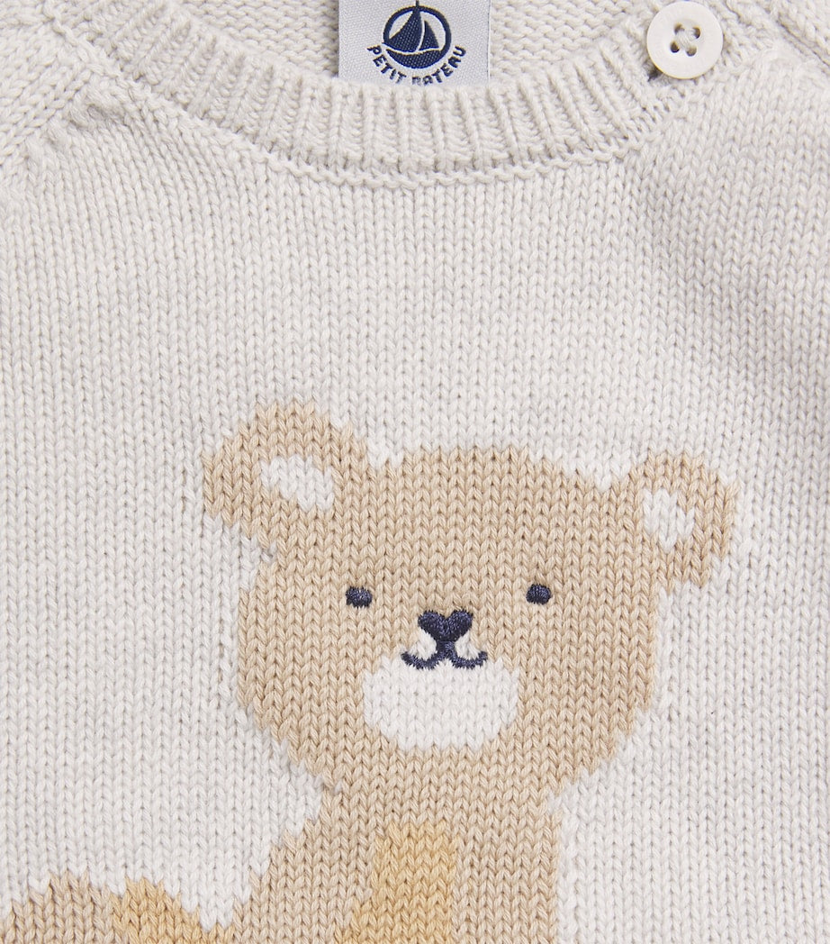 Wool-Cotton Sweater and Trousers Set (1-18 Months)