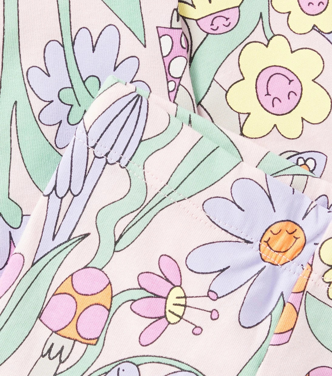 Stella McCartney Kids - سروال ضيق للأطفال من القطن المطبوع