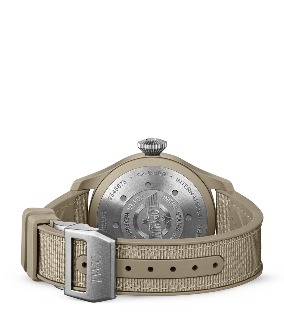 Ceramic Big Pilot’s TOP GUN Mojave Desert Watch 46mm