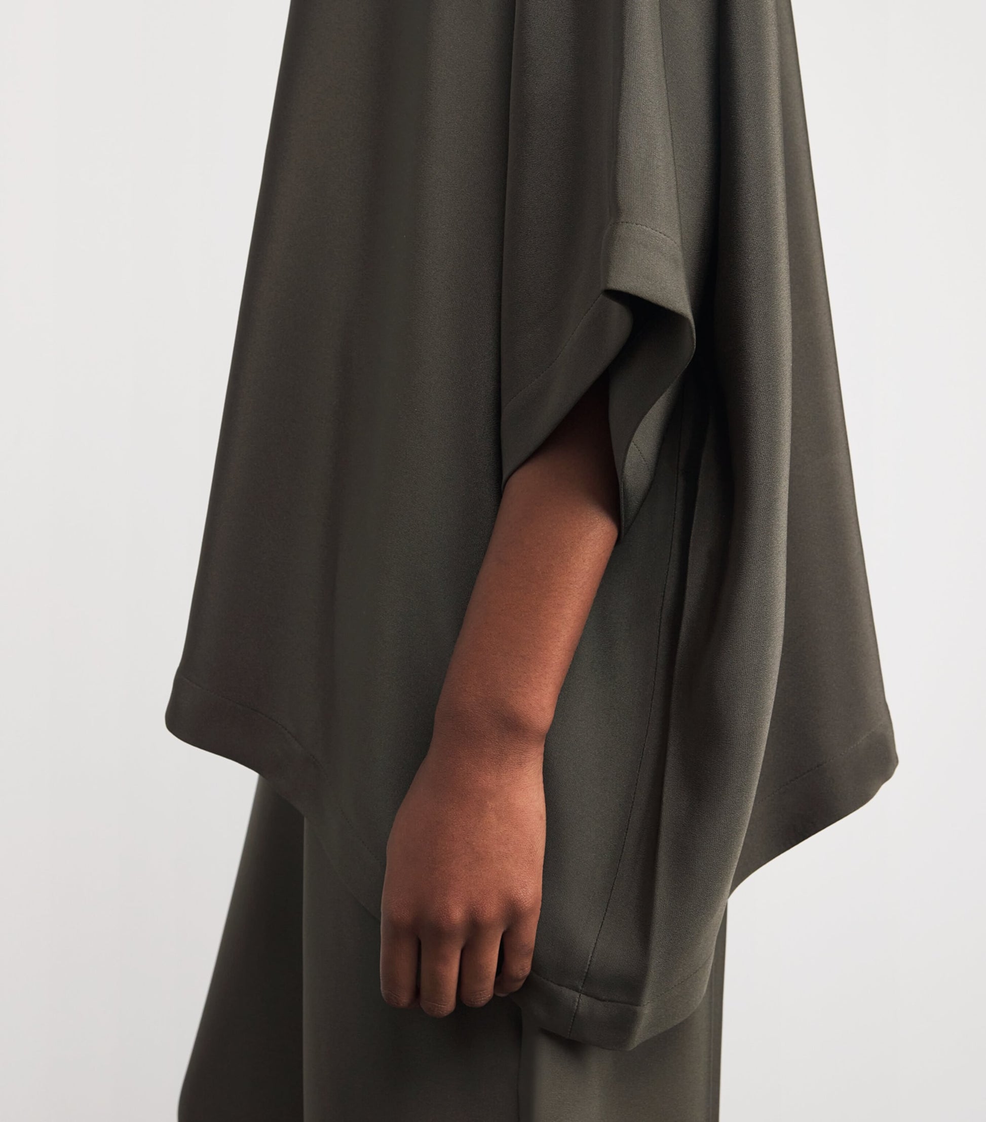 Silk Boat-Neck Tunic
