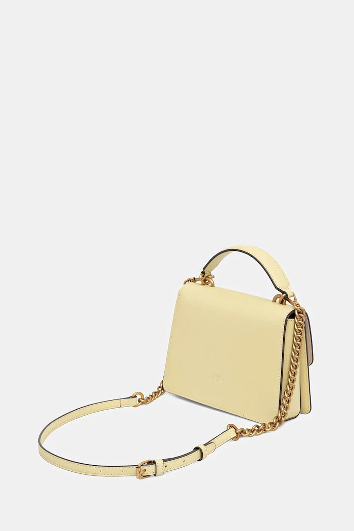 Pinko kadın deri crossbody çanta