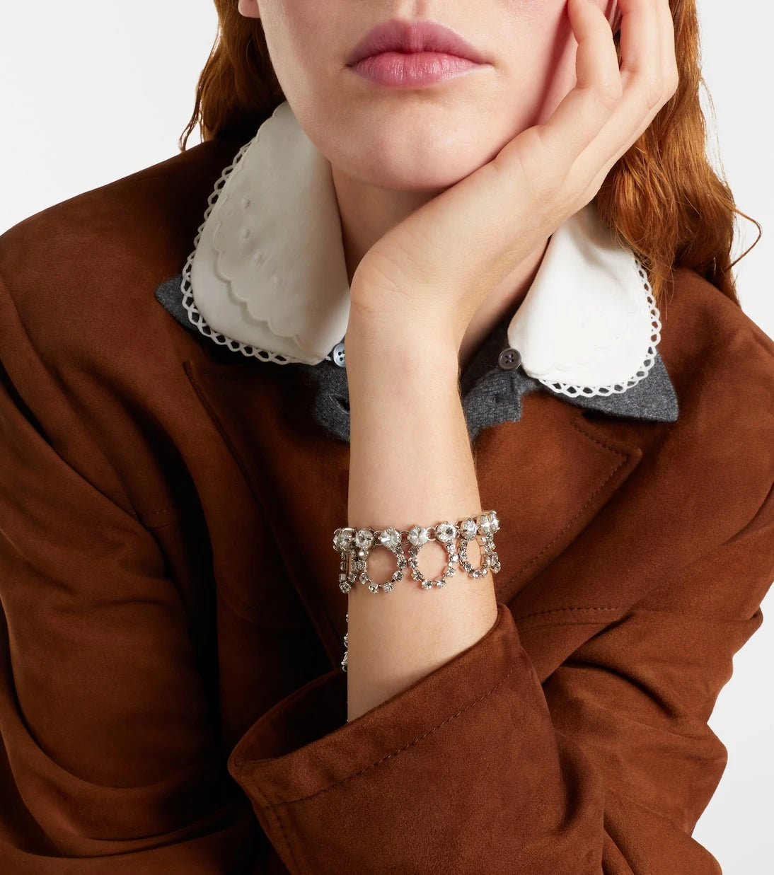 Miu Miu - Embellished anklet