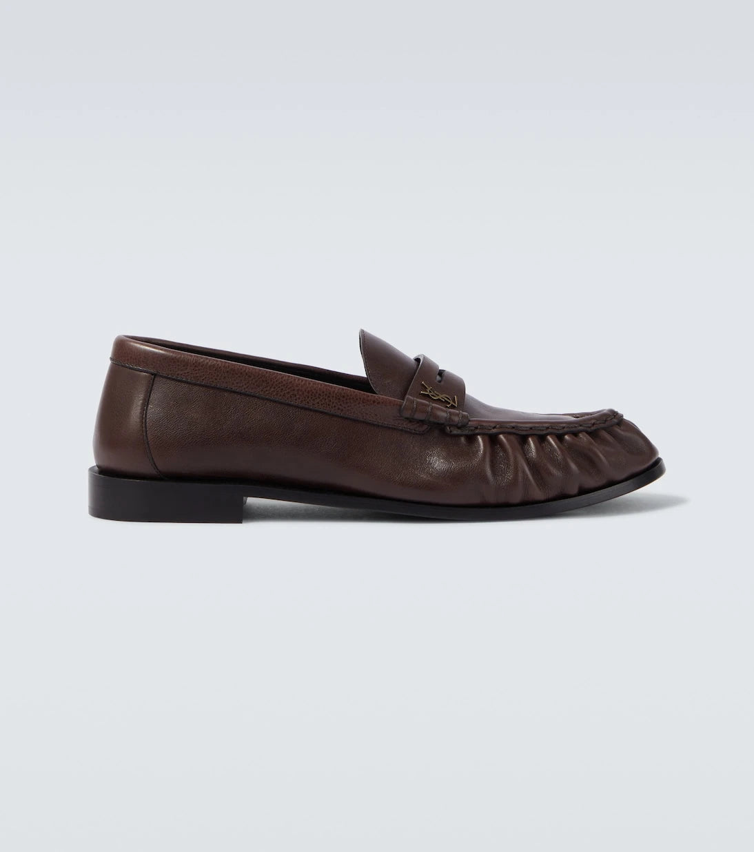 Saint Laurent - Le Loafer Supple leather penny loafers