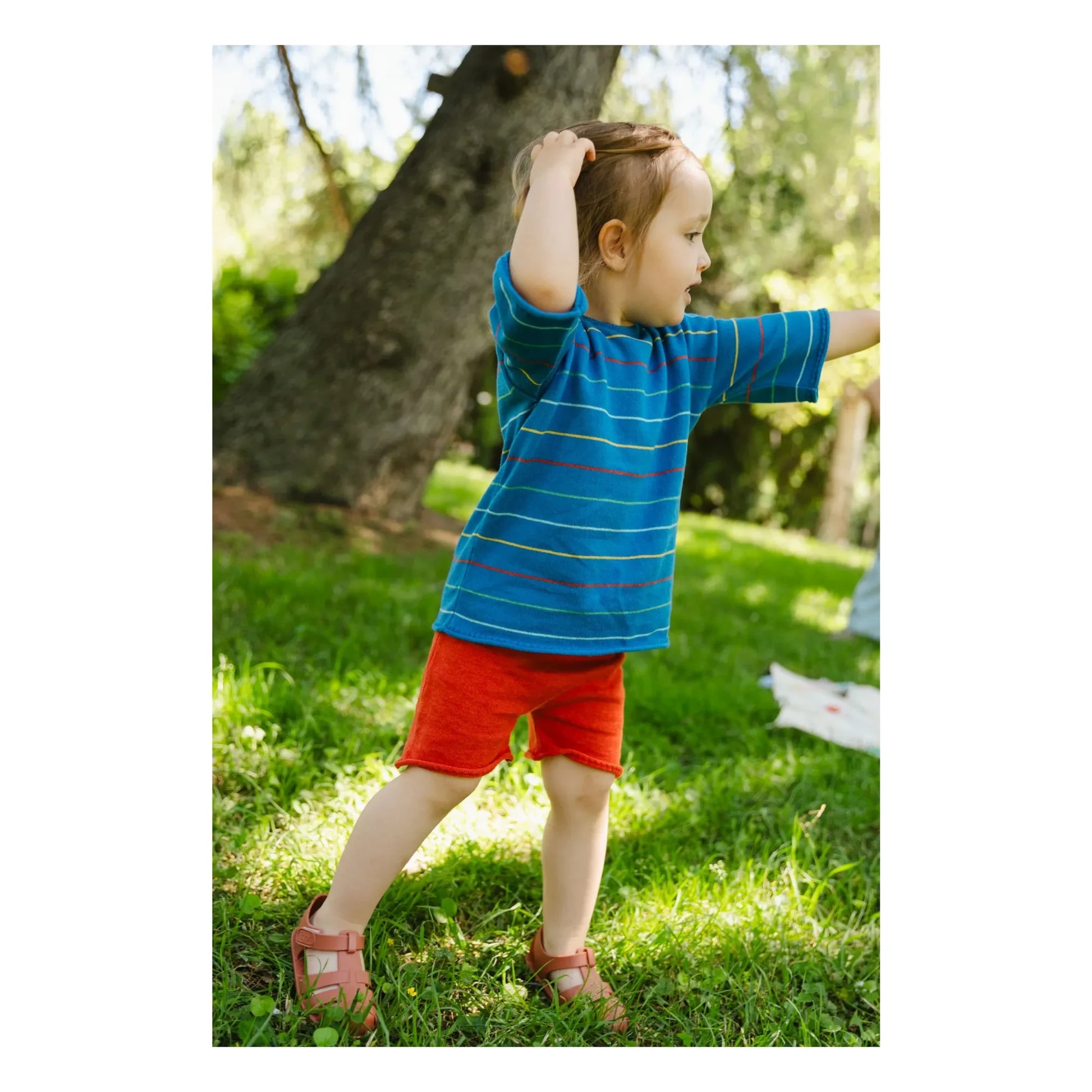 Bayiri - Explorer shorts Organic cotton | Red