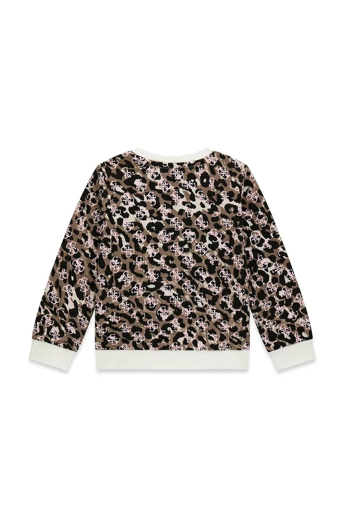 Guess Çocuk Pamuklu Sweatshirt