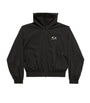 Balenciaga Black Oversized Logo Track Jacket