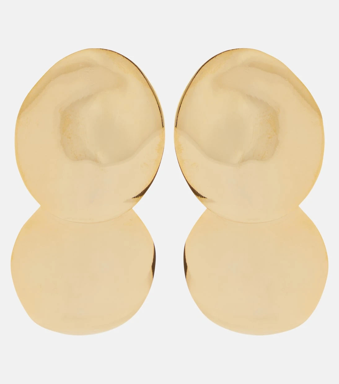 Jennifer Behr - Issey 18kt gold-plated drop earrings