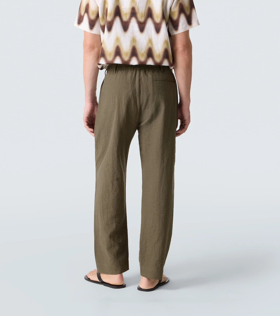 Commas - Mid-rise straight pants
