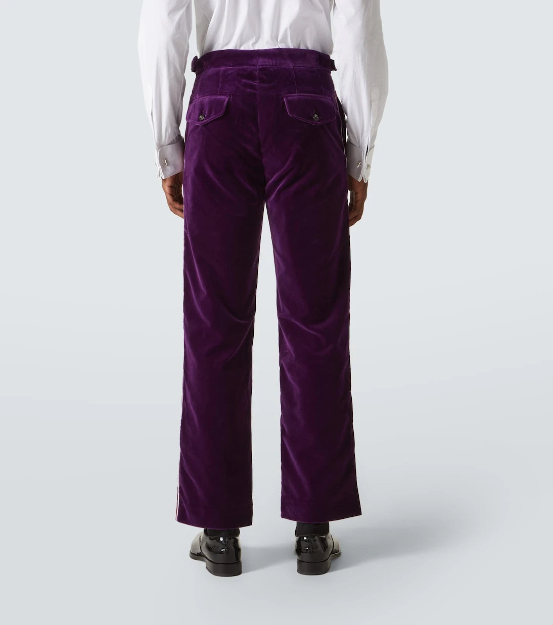 Bode - Showcase cotton velvet suit pants
