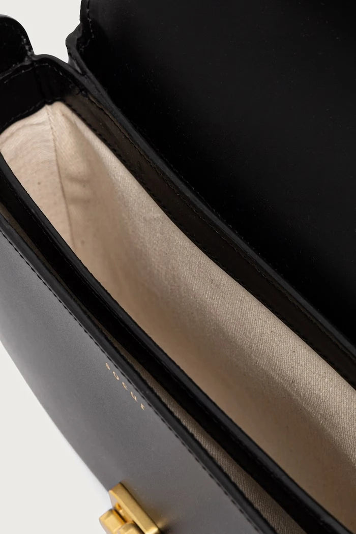 BELLISSIMA MAXI deri kadın crossbody çanta