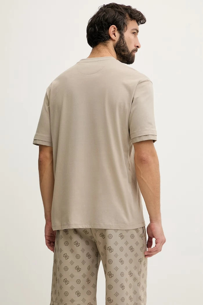 Памучна тениска Guess GUSTAVE