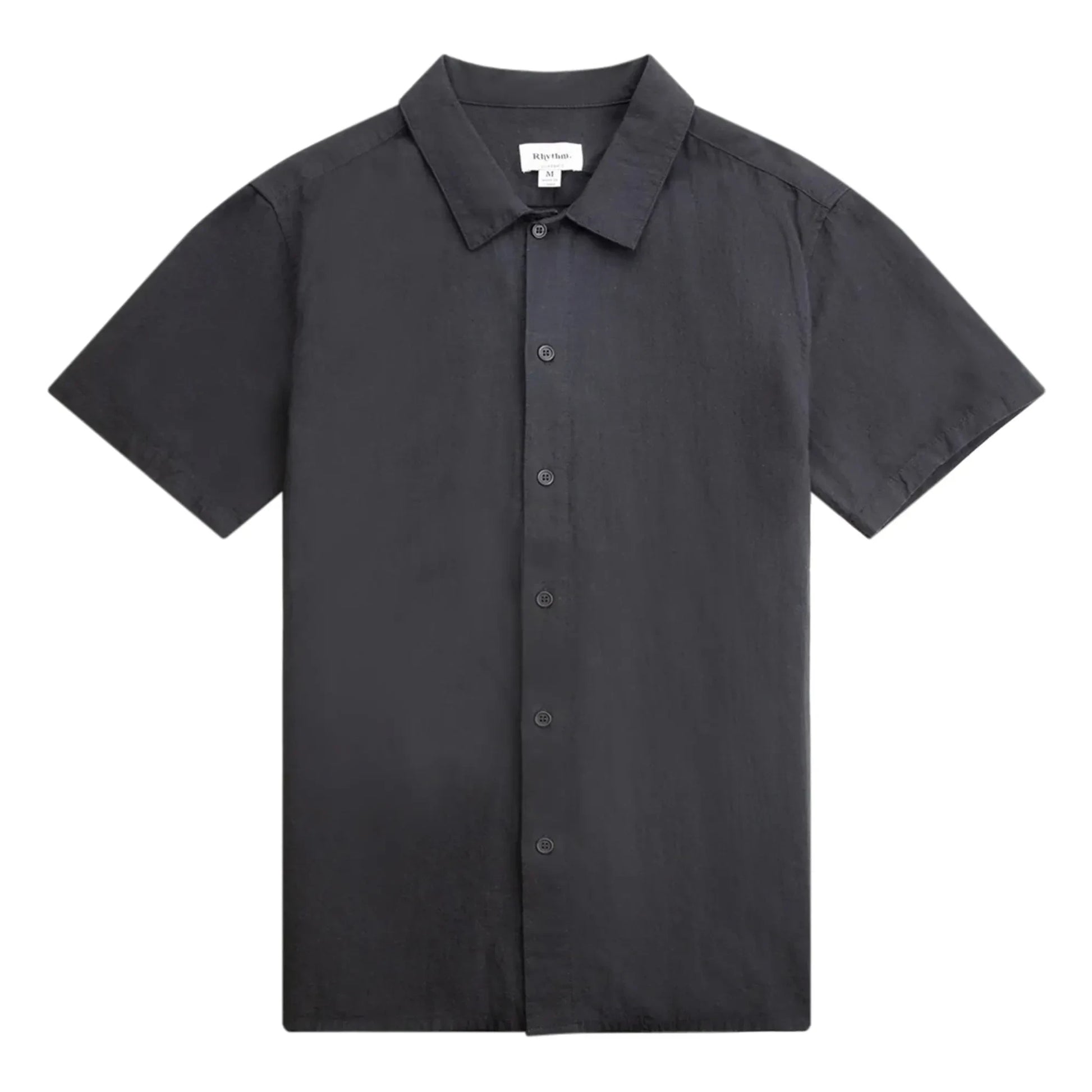 Rhythm - Classic Linen Blouse | Black