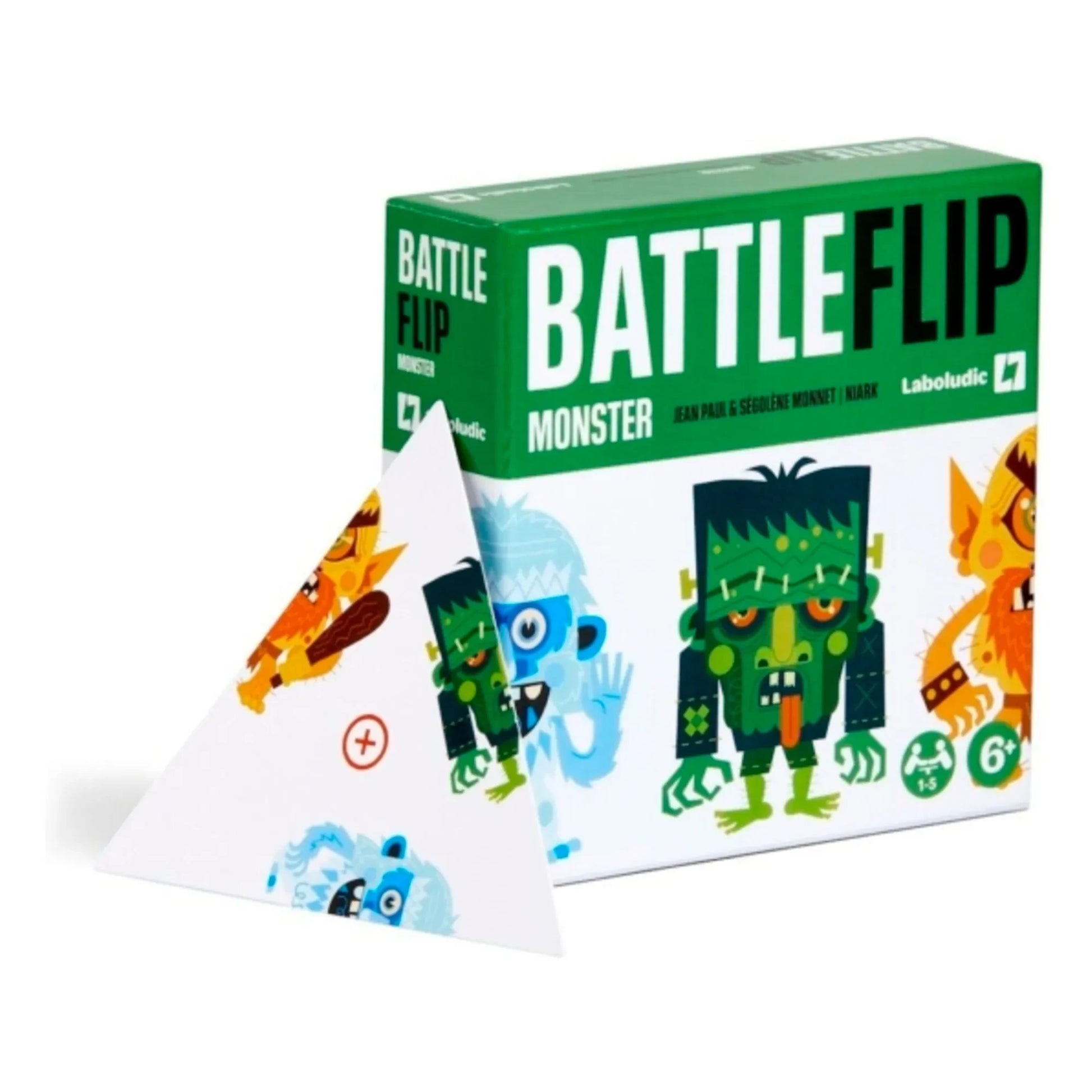Laboludic - Battle Flip Les Monstres card game