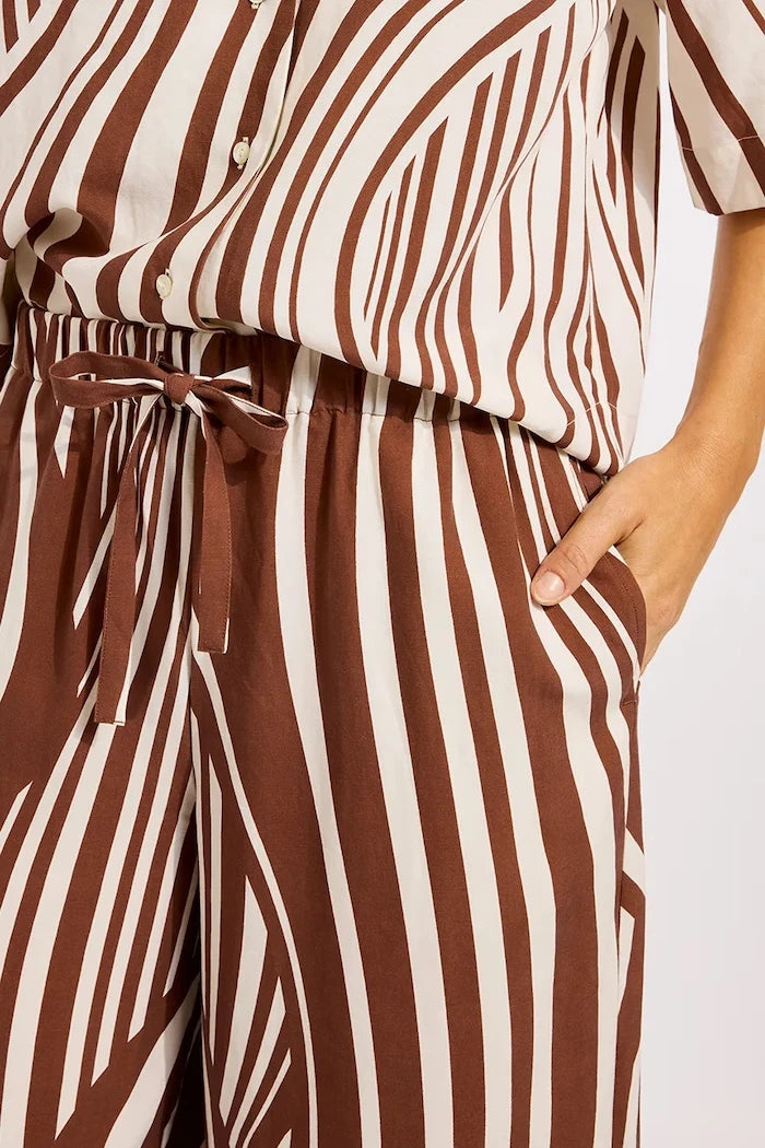 Seafolly Kadın Drawcord Wide Paça Pantolon