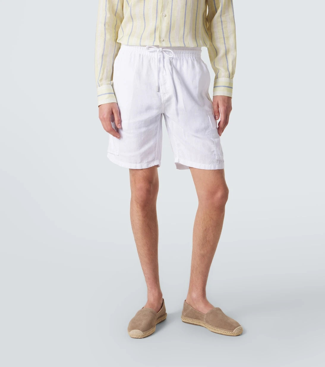 Vilebrequin - Baie mid-length linen shorts