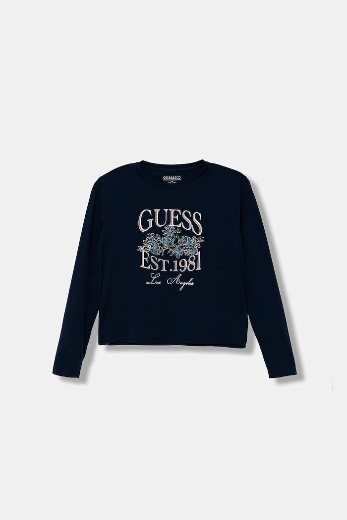 Детска блуза с дълги ръкави Guess