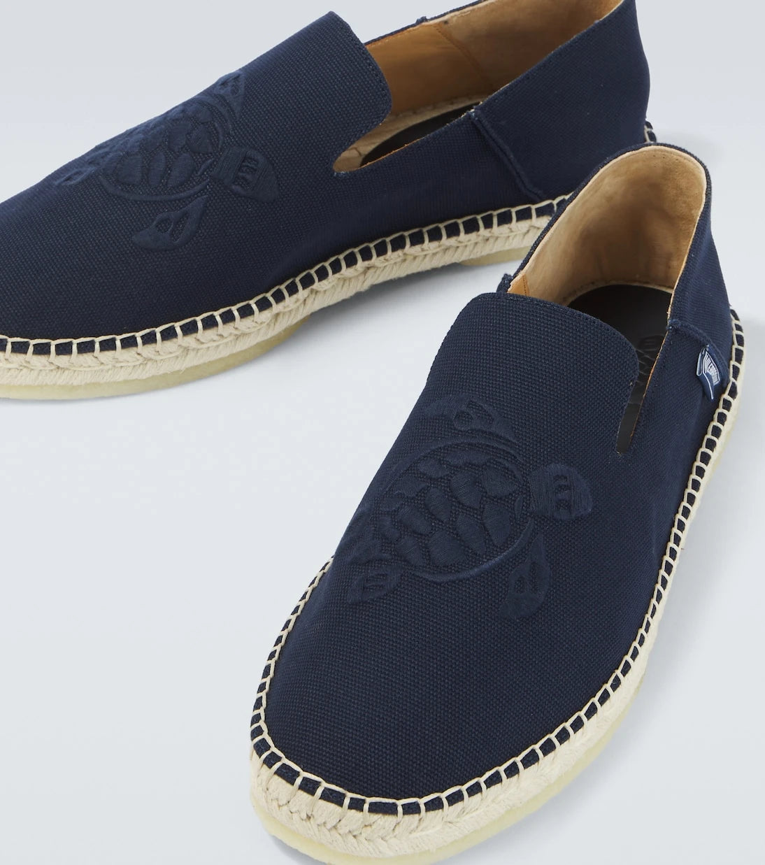 Vilebrequin - Embroidered canvas espadrilles