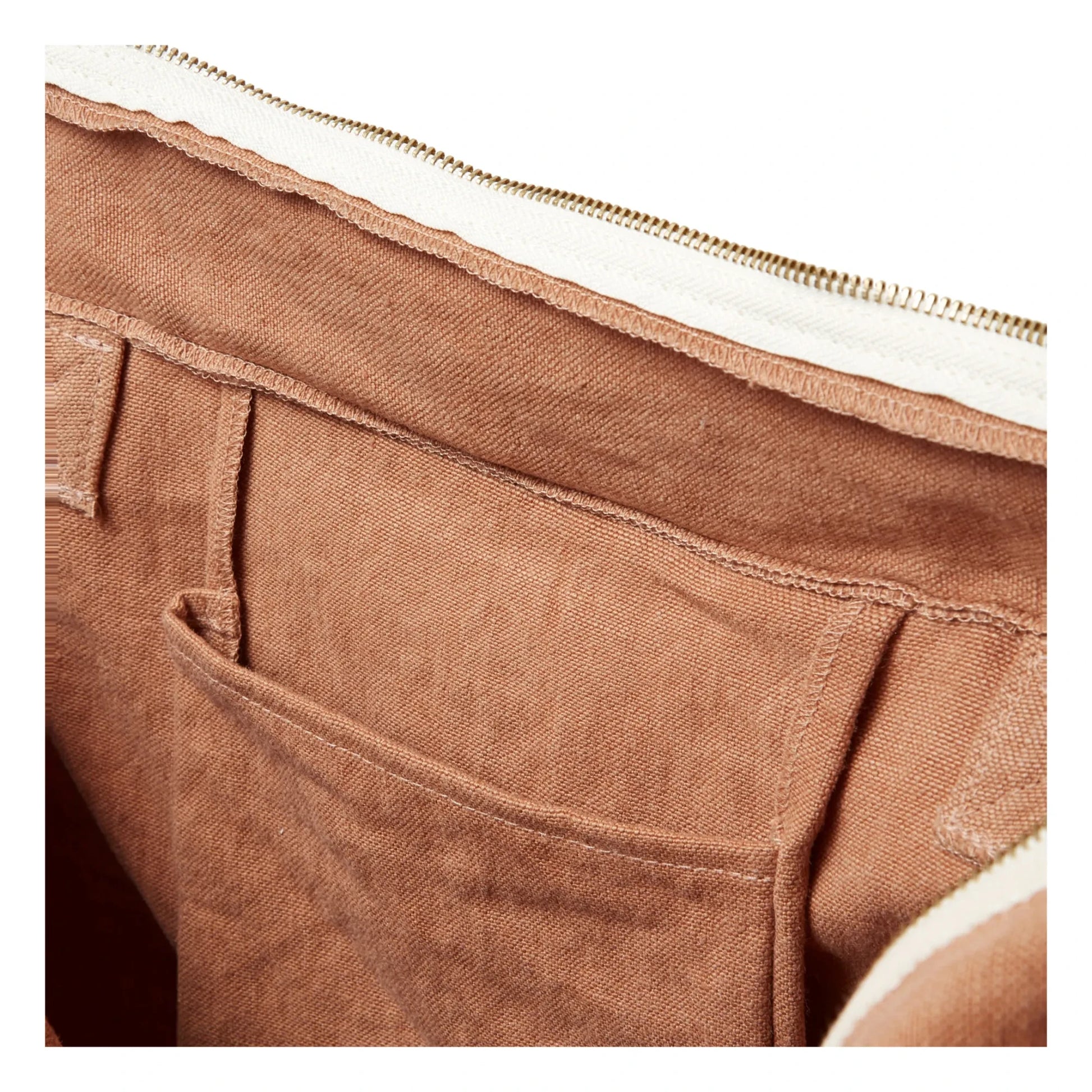 Adorna - Isia Linen Changing Bag | Terracotta