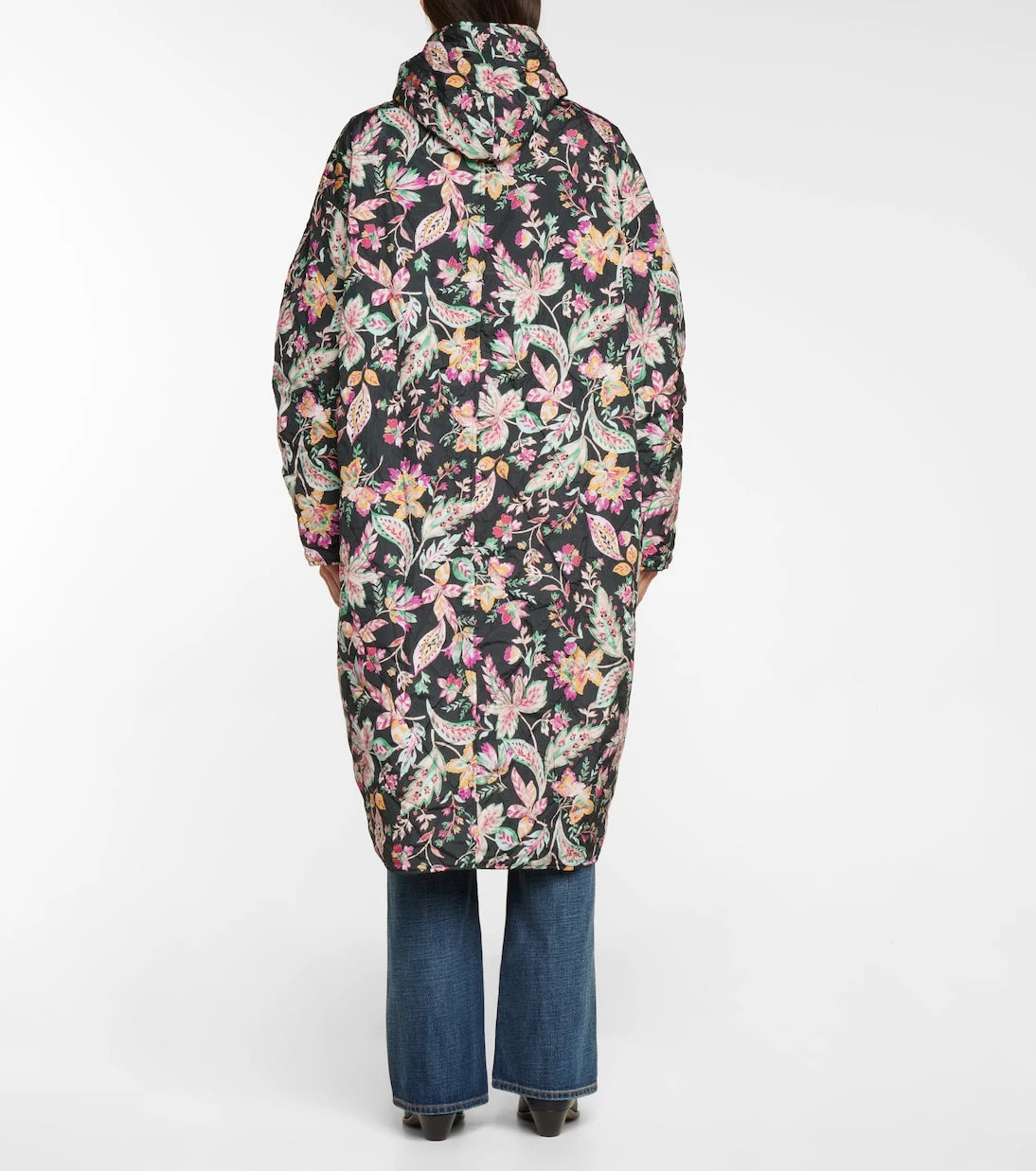 Marant Etoile - Dean reversible floral raincoat