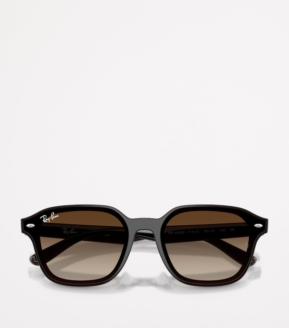 Ray-Ban Brown RB4458D Square Sunglasses