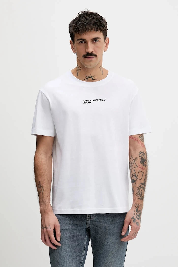 Памучна тениска Karl Lagerfeld Jeans