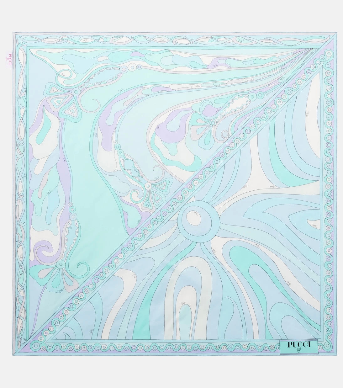 Pucci - Orchidee silk twill scarf