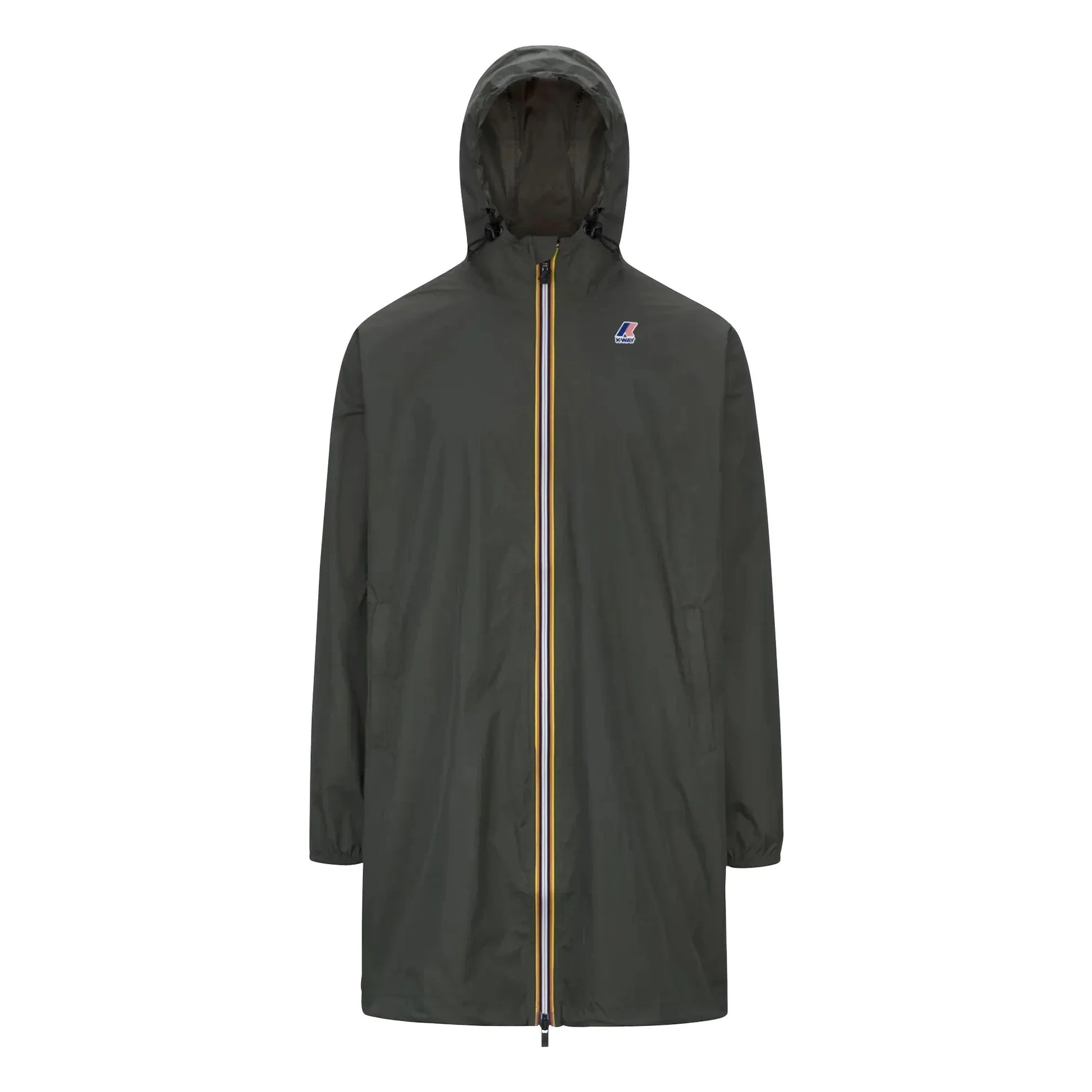 K-way - Le Vrai 4.0 Eiffel East Long Jacket | Khaki