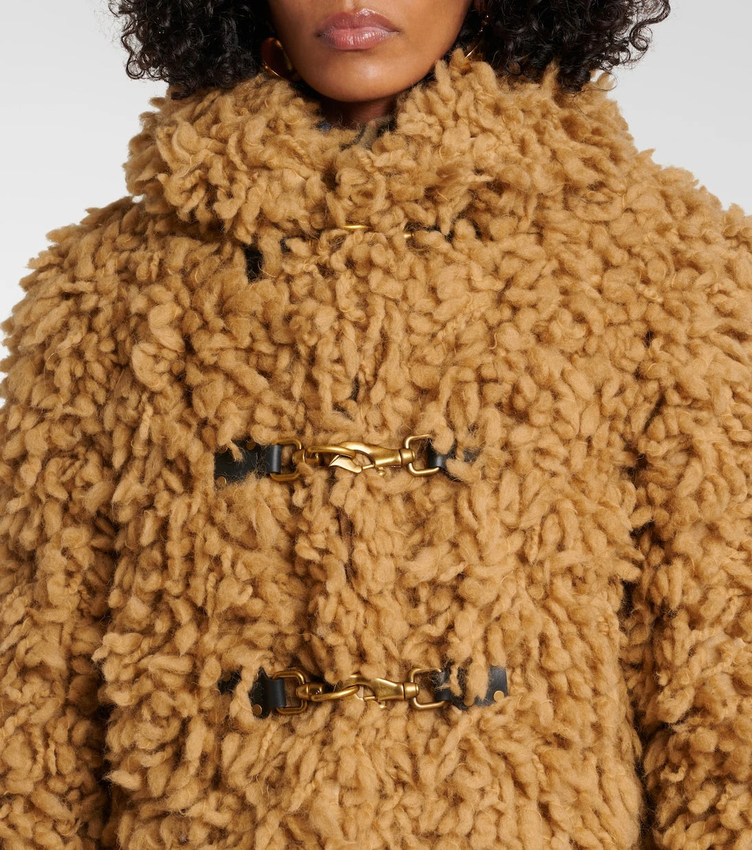Burberry - Faux shearling jacket