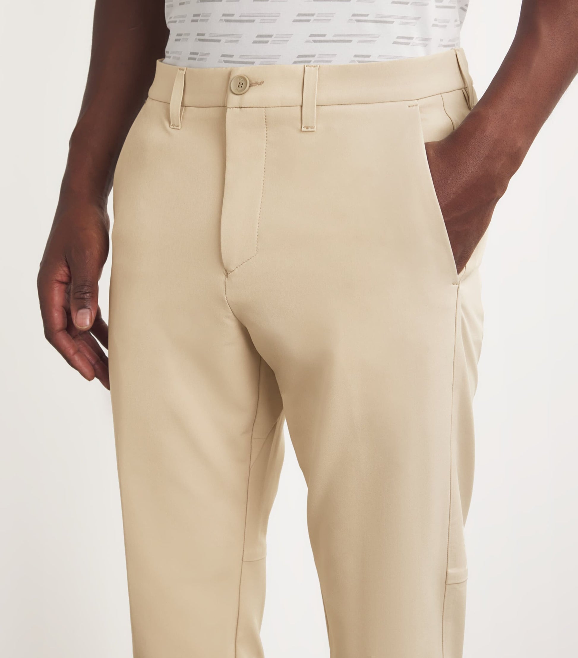 High-Stretch Commuter Trousers