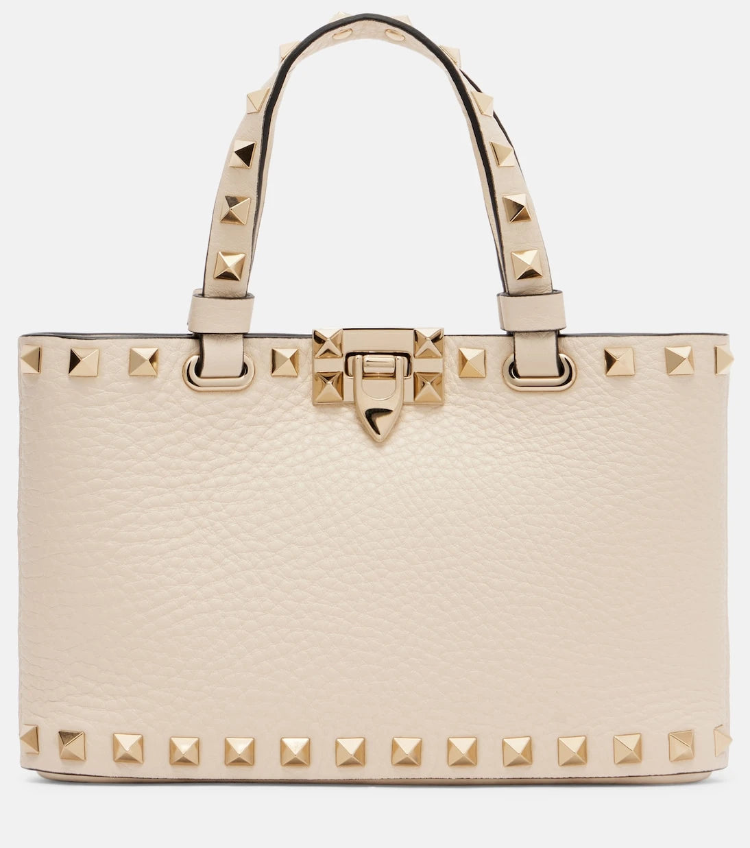 Valentino Garavani - Rockstud Mini leather tote bag