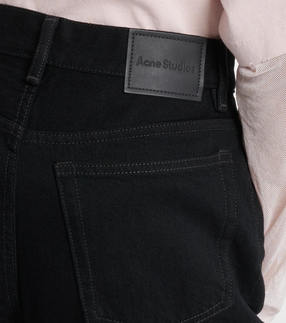 Acne Studios - 2021F mid-rise straight jeans