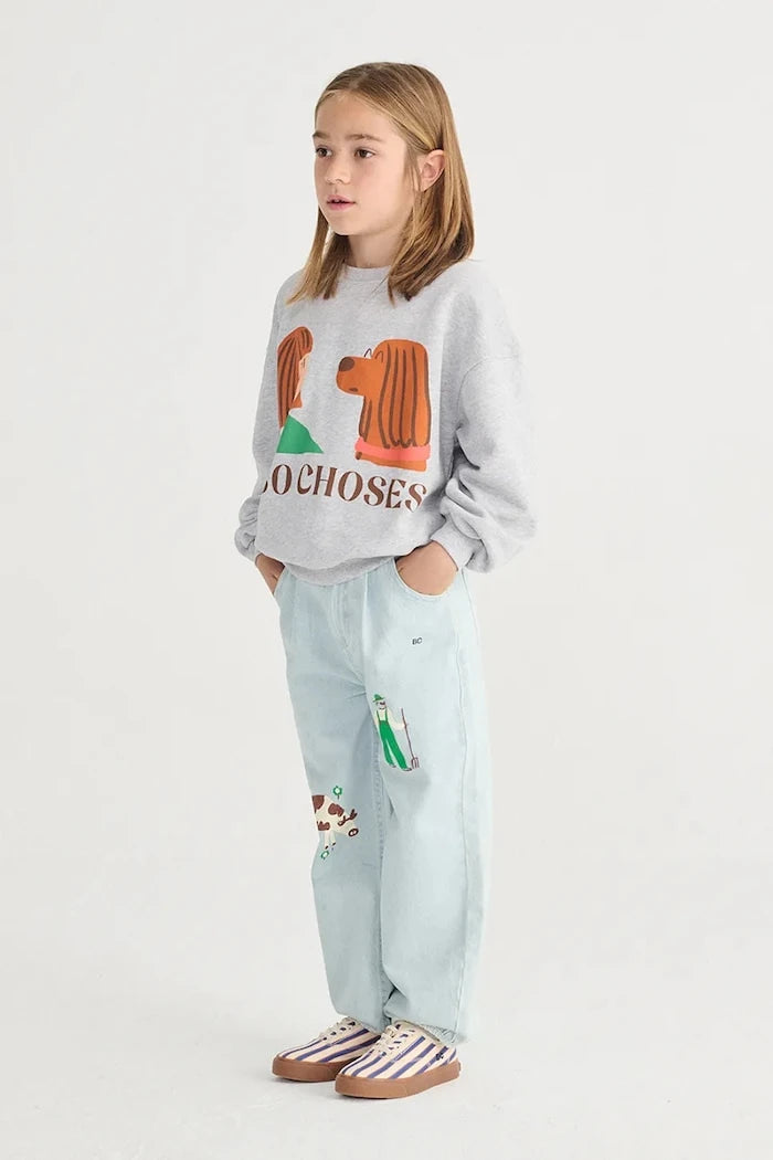 Bobo Choses Friends in a Pickle Çocuk Pamuklu Sweatshirt