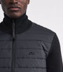 J Lindeberg Black Wool-Blend Bodie Jacket