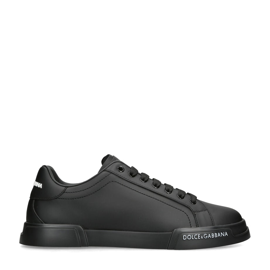 Dolce & Gabbana Leather Portofino Sneakers
