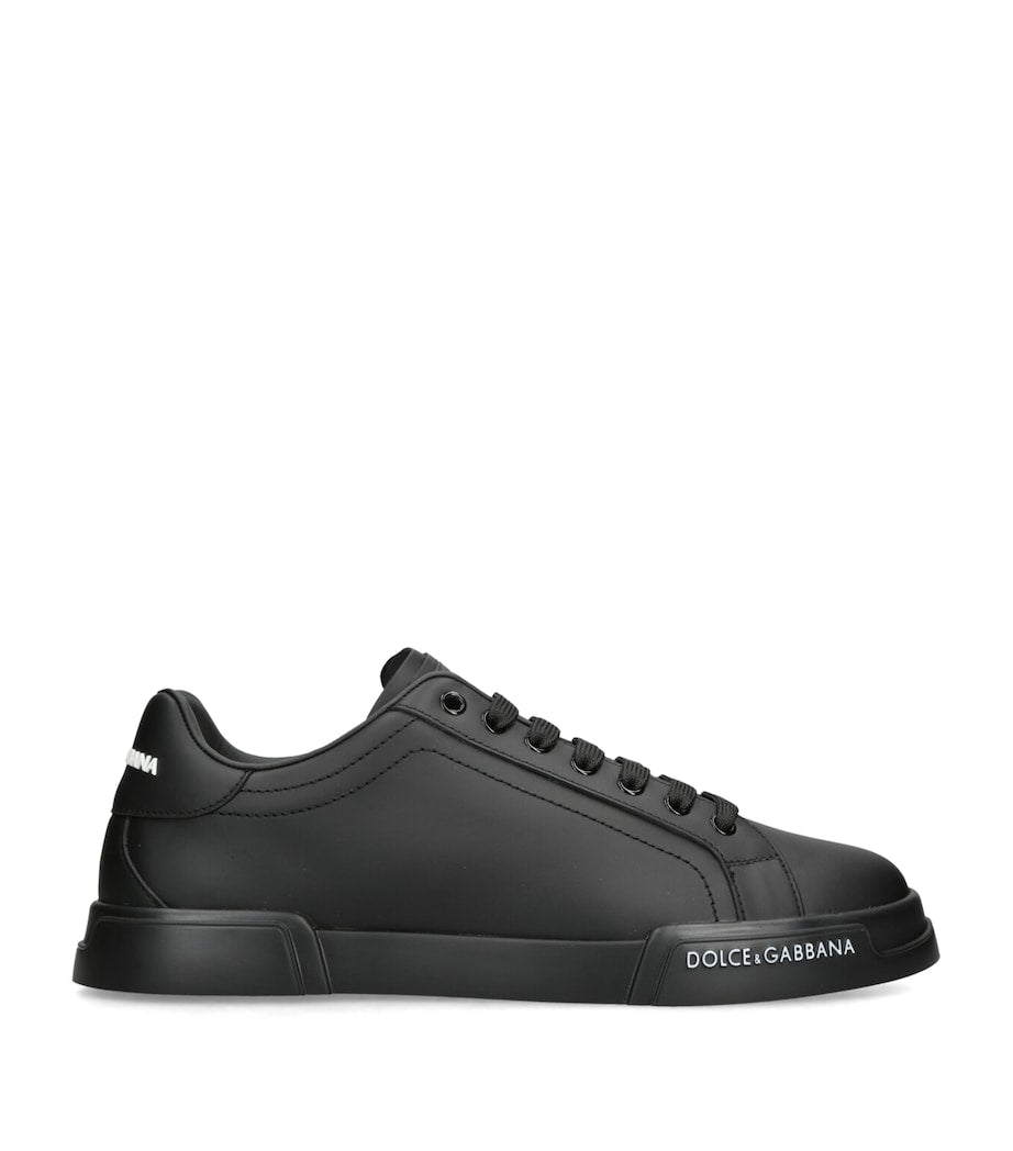 Dolce & Gabbana Leather Portofino Sneakers