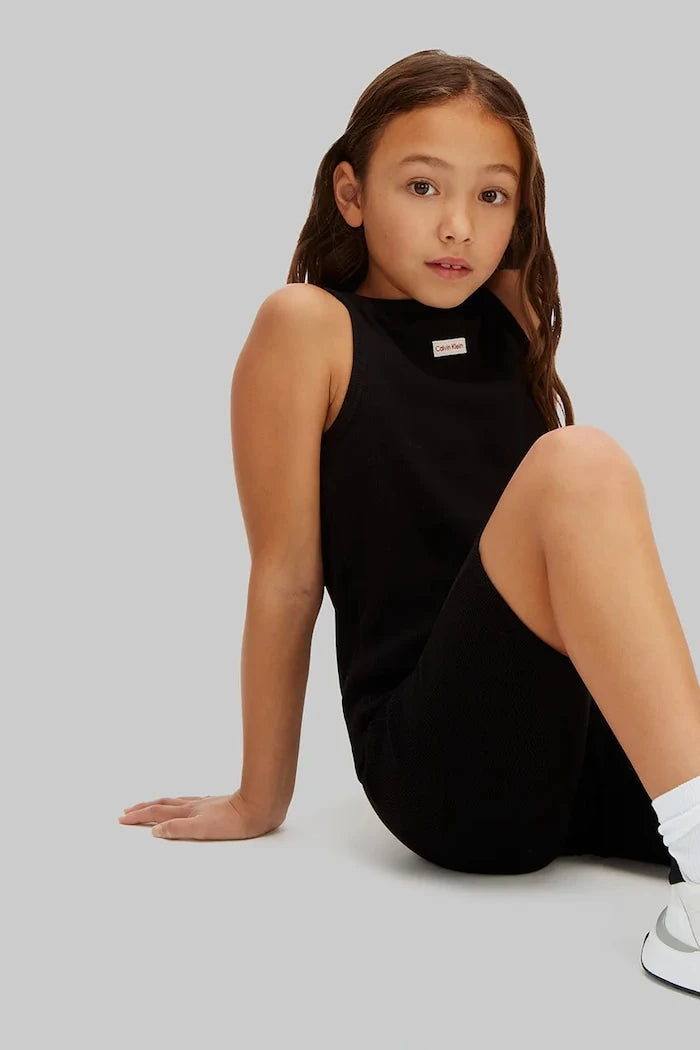 Calvin Klein Jeans çocuklar için pamuk ve elastanlı spor şort