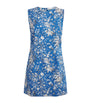 DÔEN Blue Floral Adele Mini Dress