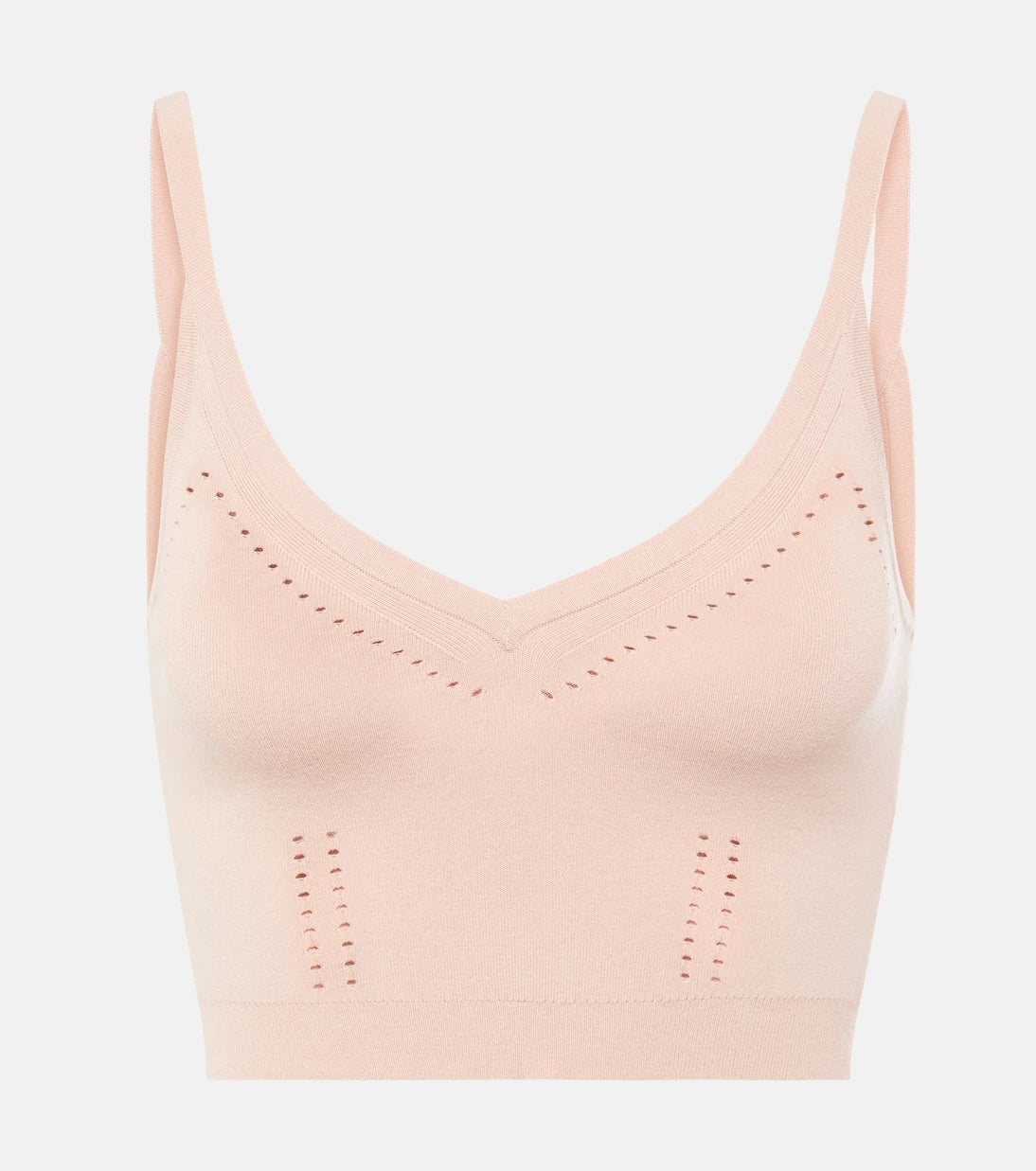 Max Mara - Cropped knitted tank top