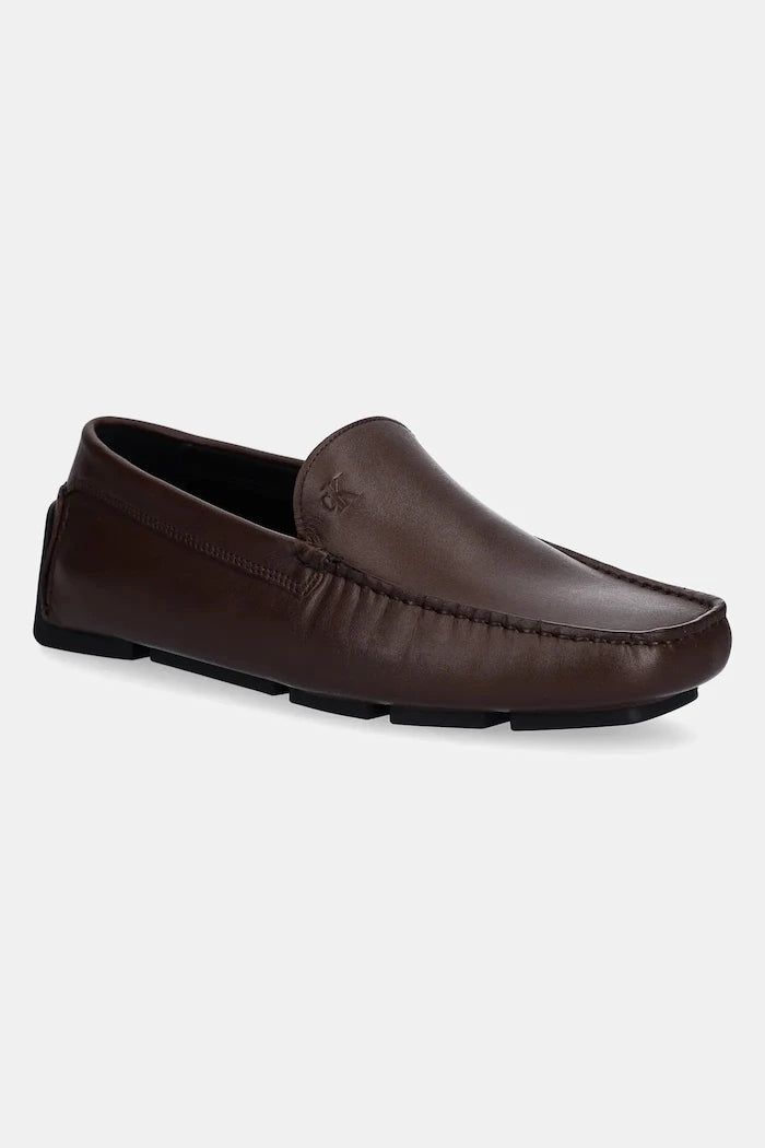 Кожени мокасини Calvin Klein DRIVER LTH