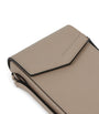 Smythson Leather Panama Envelope Phone Case