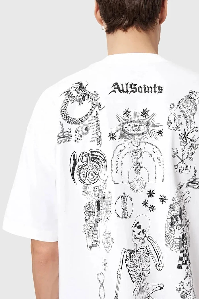 Памучна тениска AllSaints TERRA